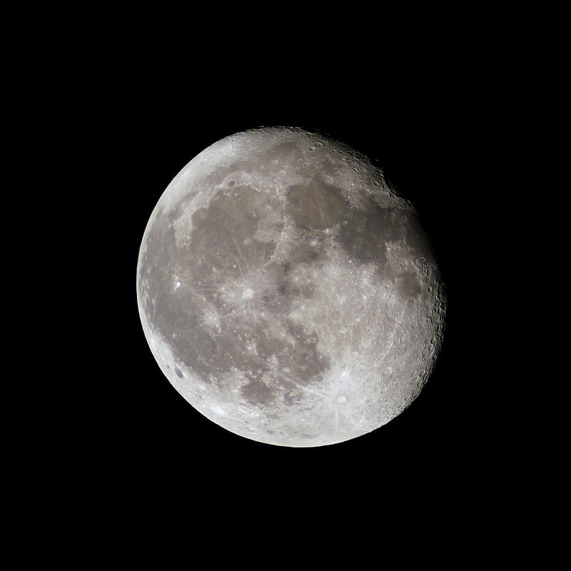 Lunar base on the moon
